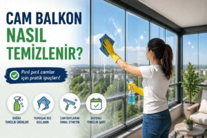 cam balkon nasıl temizlenir