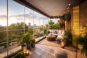 katlanır cam balkon